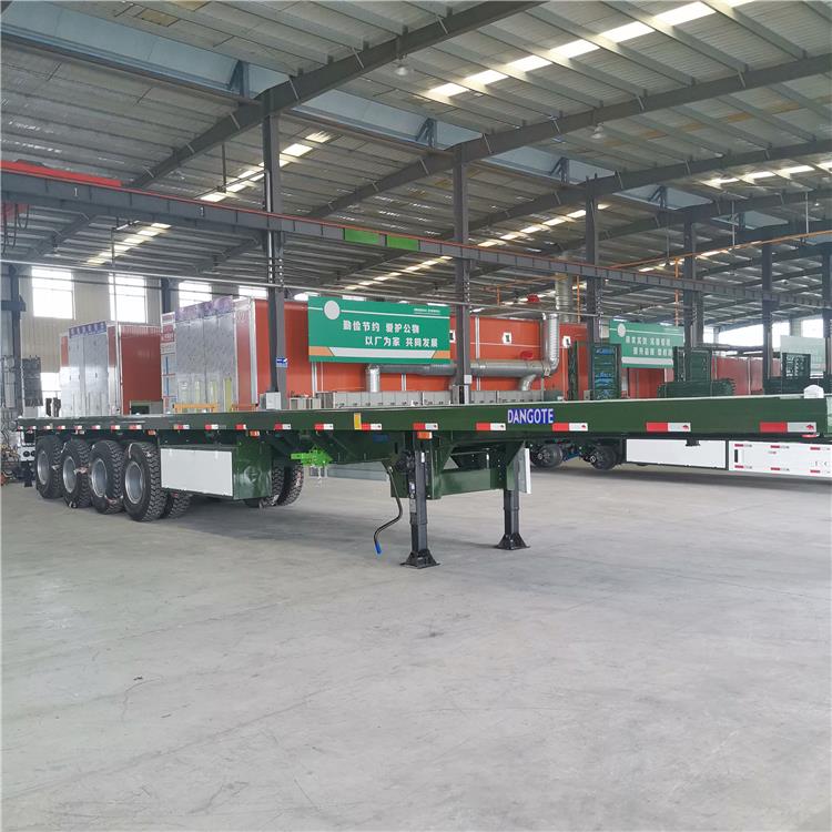 4 Axle 48 ft 53 ft Flatbed Trailer