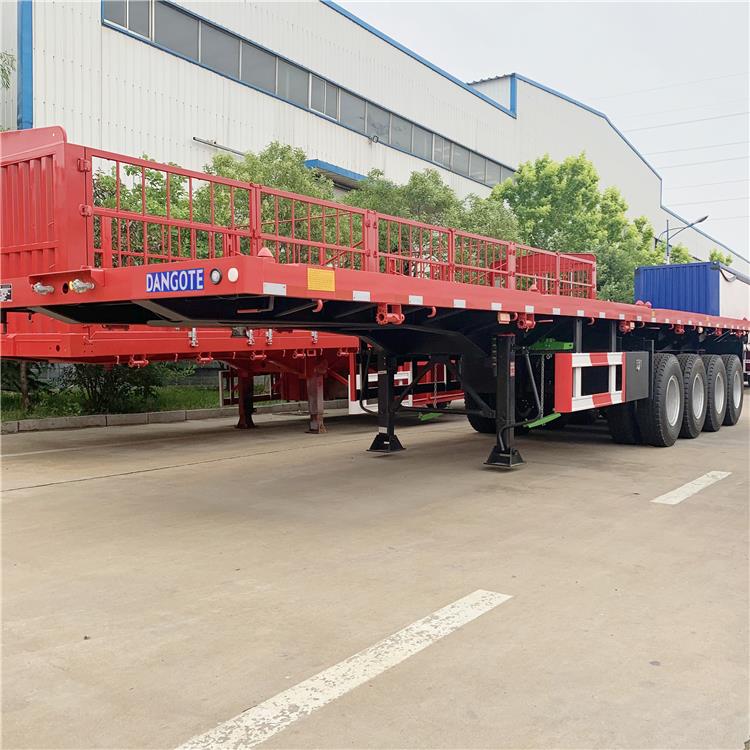 4 Axle Flat Bed Trailer