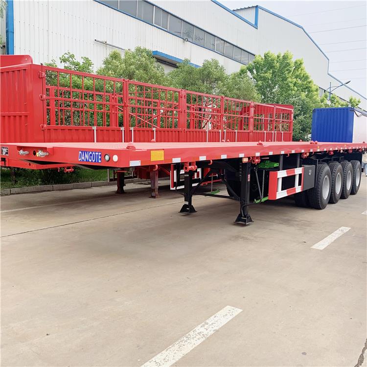 4 Axle Flat Bed Trailer