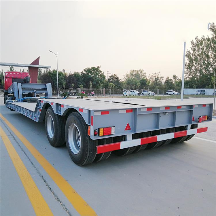 120 Ton Detachable Gooseneck Lowboy Trailer