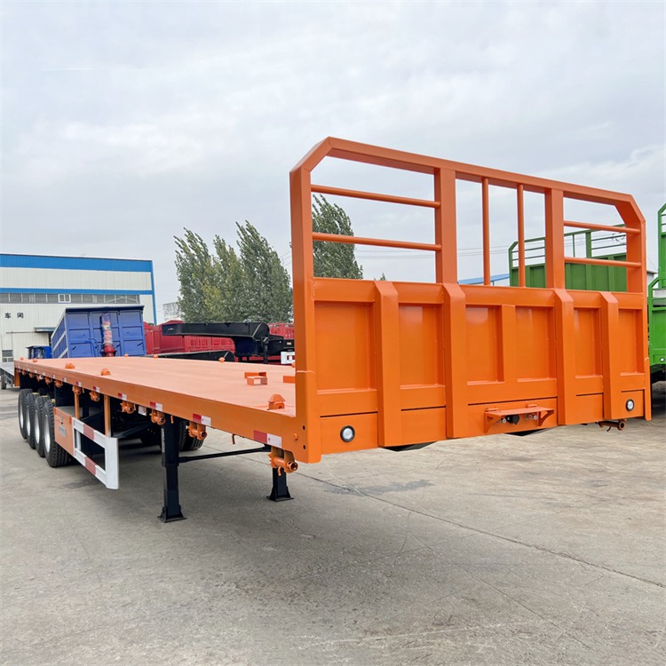 4 Axle Flat Bed Trailer